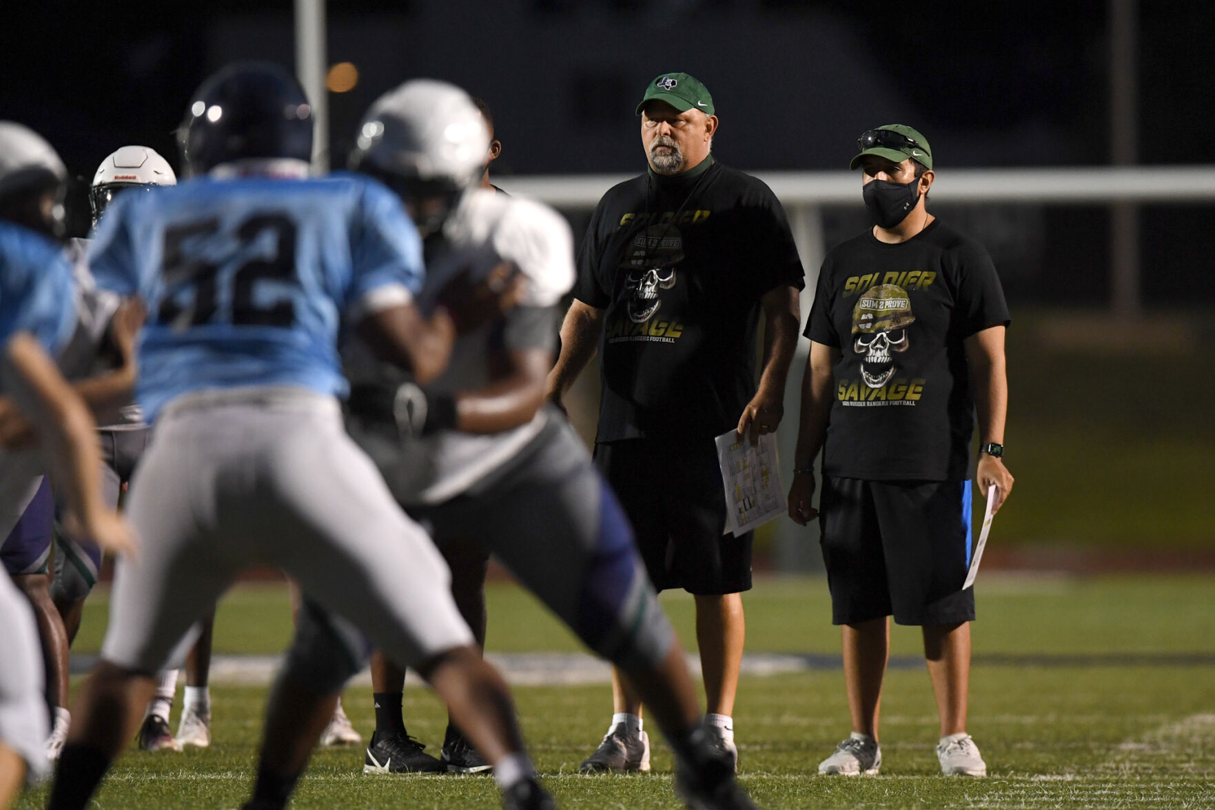 Bryan vs. Rudder scrimmage